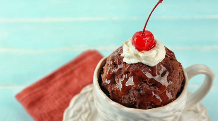 Кекс в чашці