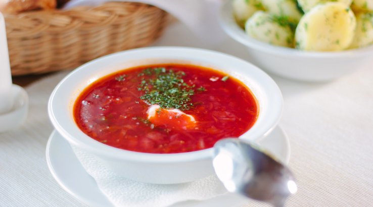 Борщ на яловичині