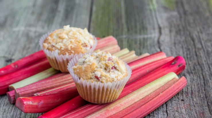 мафіни з ревенем