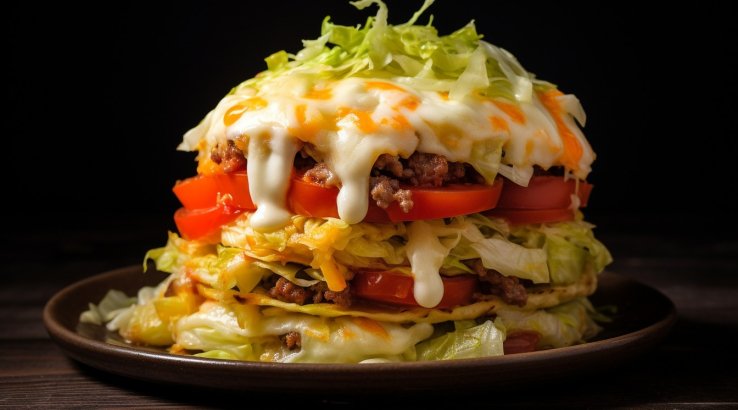 Ліниві голубці у формі бургерів