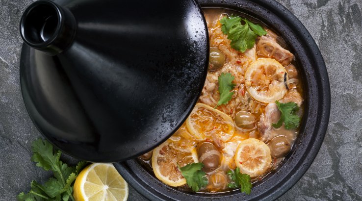 Тажин з куркою і лимоном - рецепт