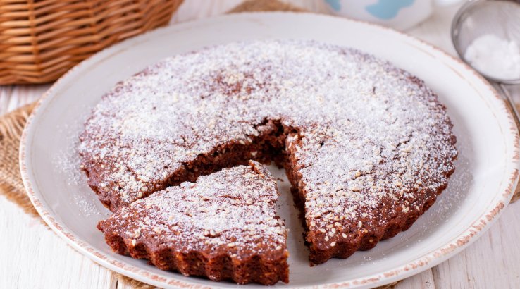 Пісний морквяний пиріг