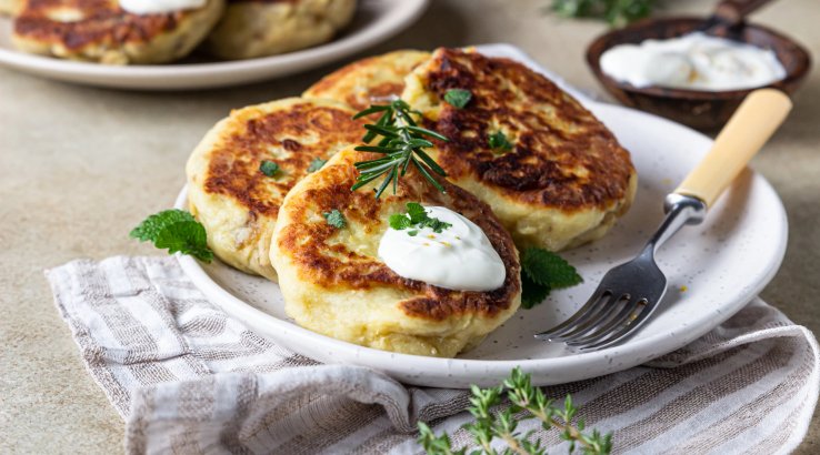 Сирники з грибами