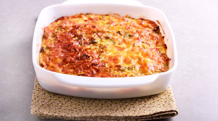 Запечена савойська капуста під сиром