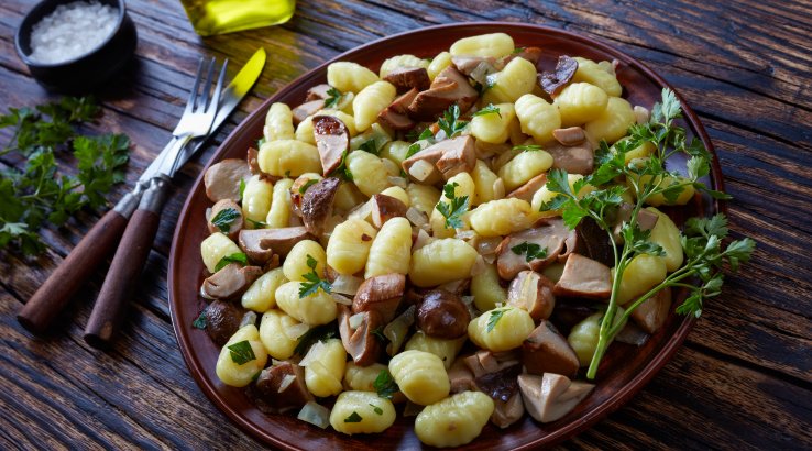 Ньоки з картоплі з грибами