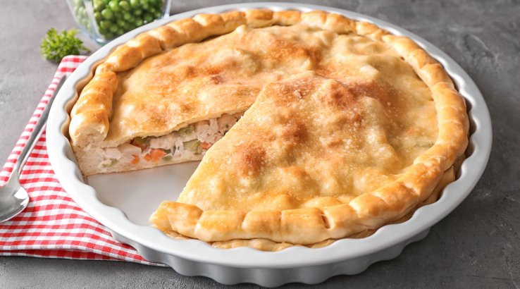 Пиріг з грибами