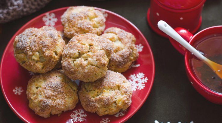 Сирно-яблучне печиво