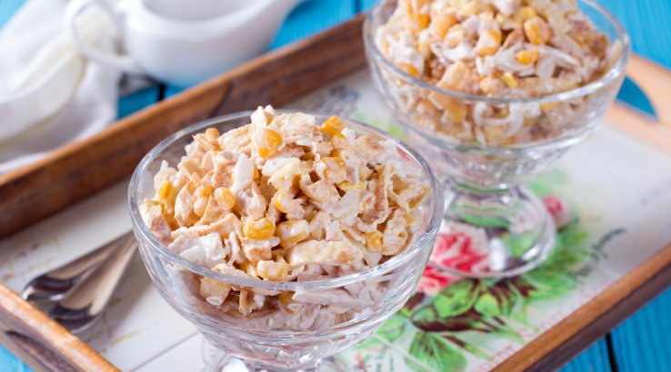 Салат з пекінської капусти та курки