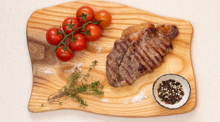 Перчений стейк рибай