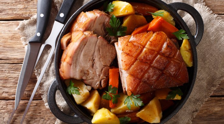 Запечений підчеревок на Великдень