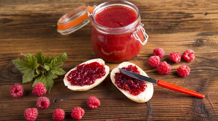 Желе з малини без кісточок