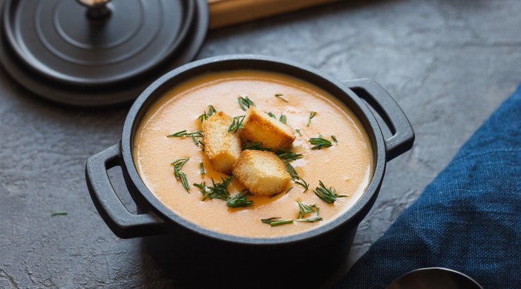 крем-суп із каштанів