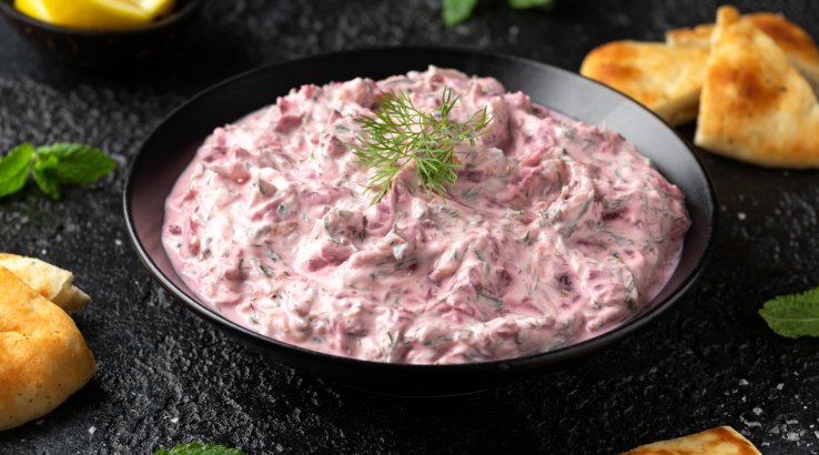 Салат з курячим філе і буряком