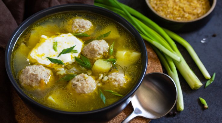 Розсольник з фрикадельками