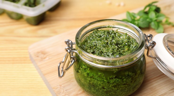 Чатні з м'ятою, кінзою та насінням чіа