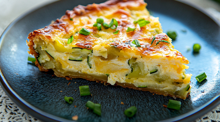 Пиріг з куркою і картоплею на сковороді