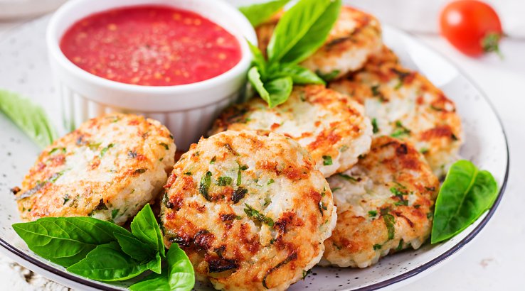 Котлети з гострим соусом чилі