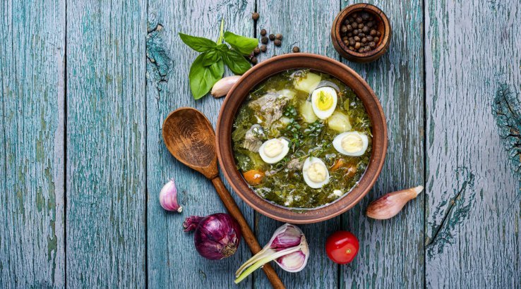 Зелений борщ