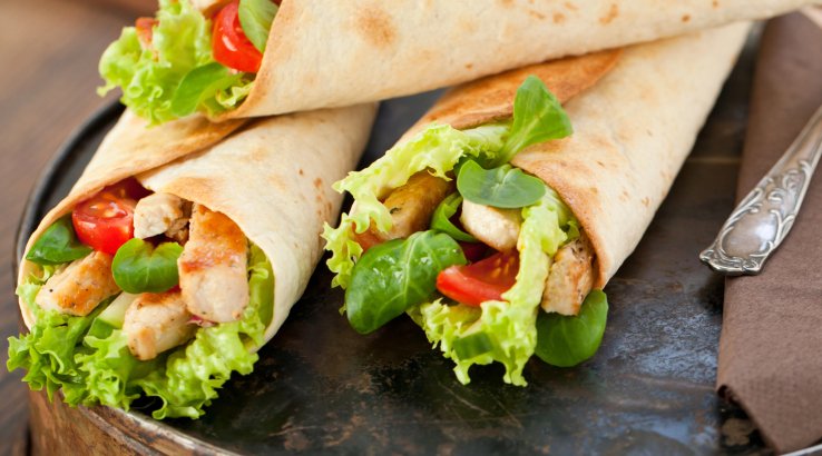 Рол з куркою