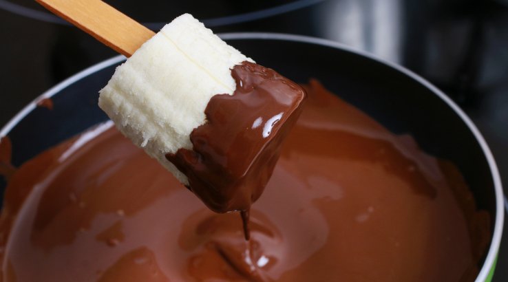 Банані у шокоалді