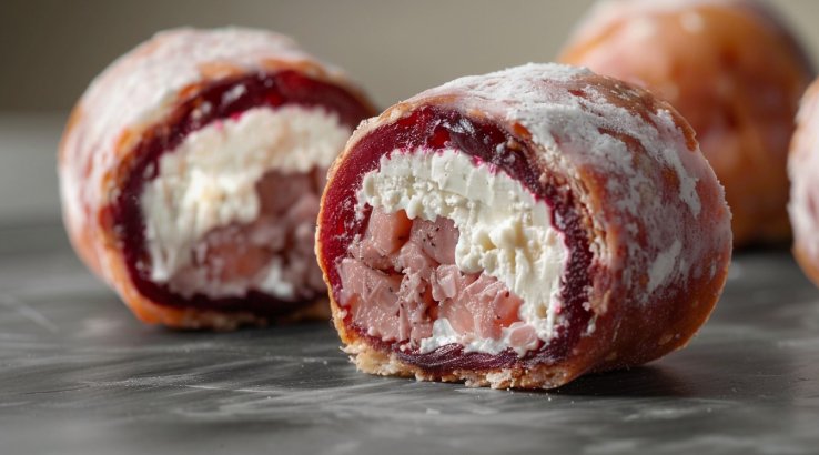 Закусочний рулет з оселедцем,