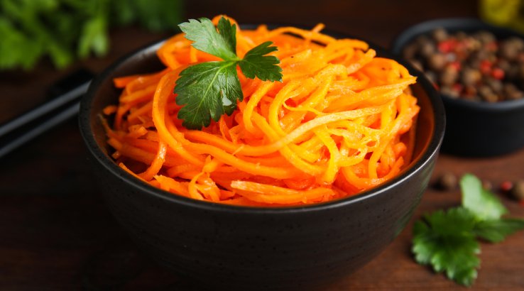 морквяне спагеті
