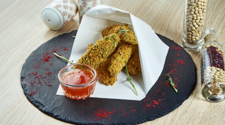 Авокадо в паніровці