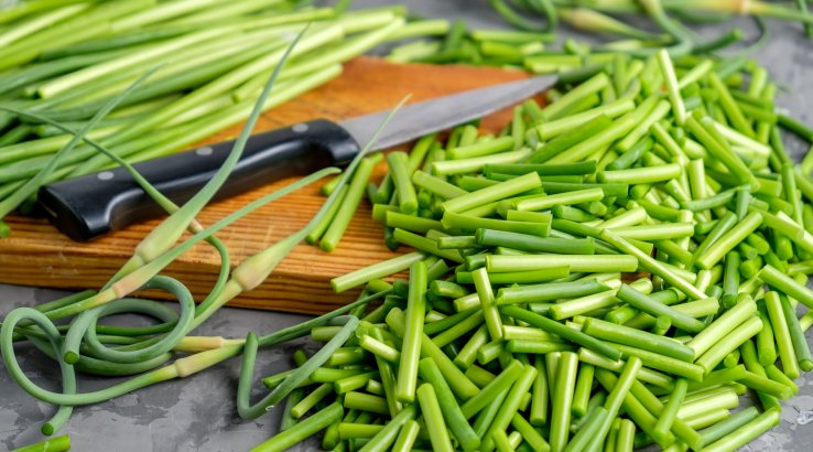 Чеснок стрелки на порошок