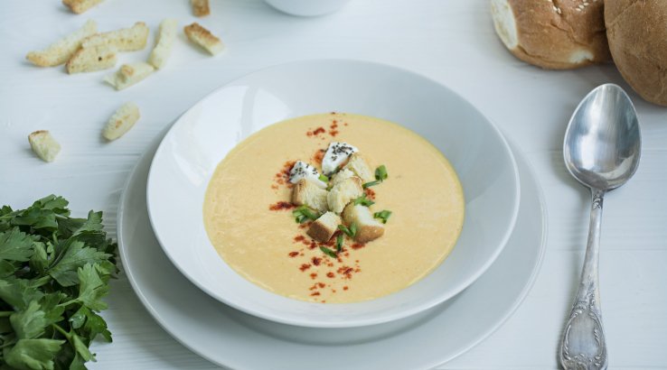 Суп-пюре з картоплі