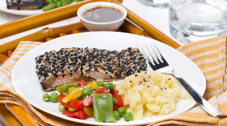 Картопляне пюре з маком рецепт