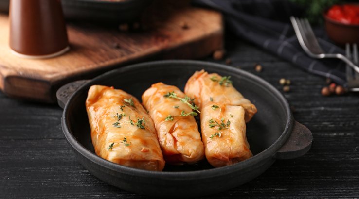 Голубці з яблуками