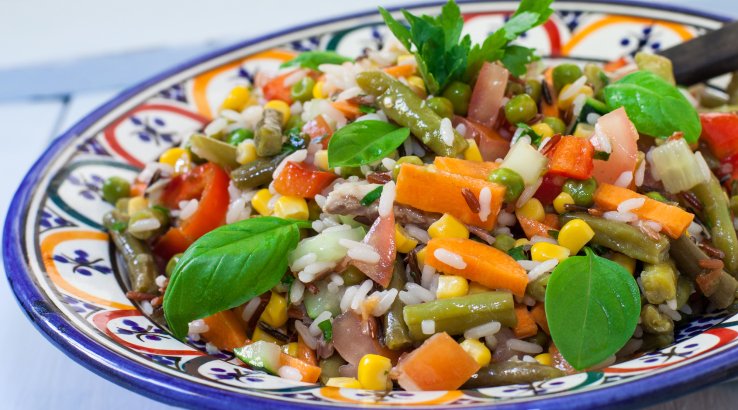 Рис з овочами