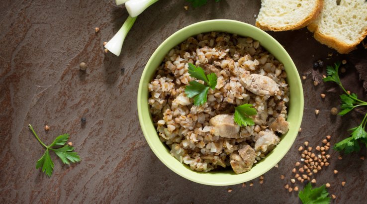 Гречка з яловичиною