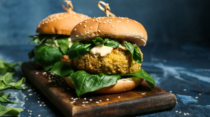 Бургер з фалафелем