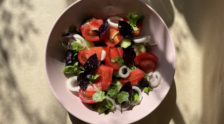 найпростіший літній салат