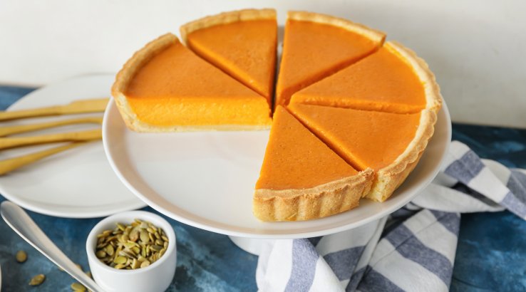 Веганський гарбузовий пиріг