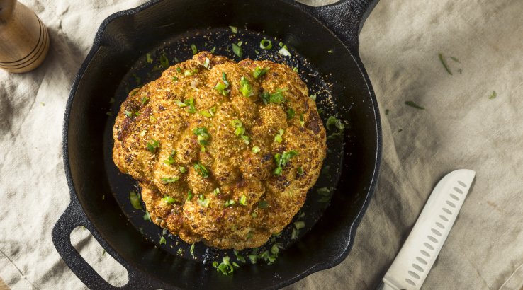 Запечена цвітна капуста під бешамеллю