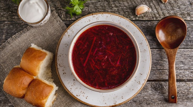 Пісний борщ