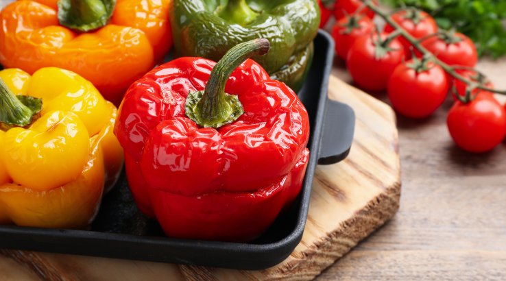 Перець, фарширований капустою