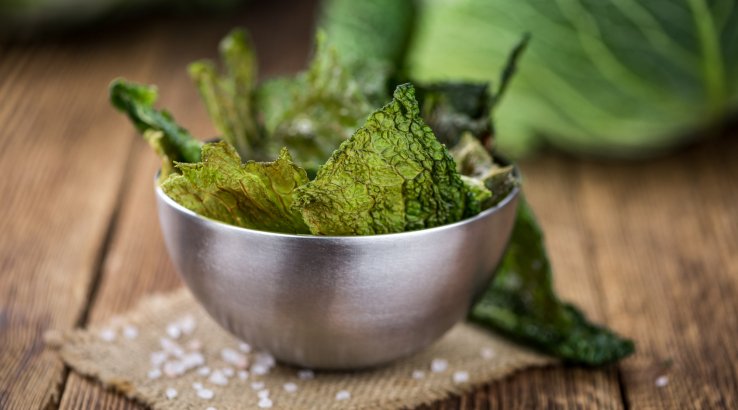 Чипси з молодої капусти - закуска