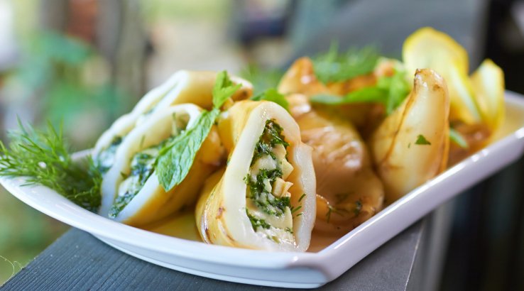 Фаршировані кальмари