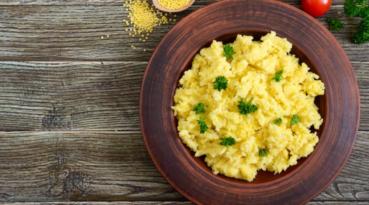 Пшоняна каша з м’ясом - рецепт