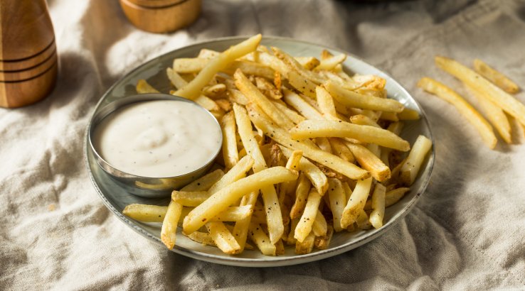 Картофель фри с травами