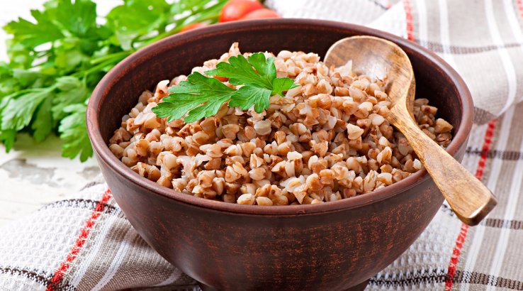 Гречка с морковью и луком