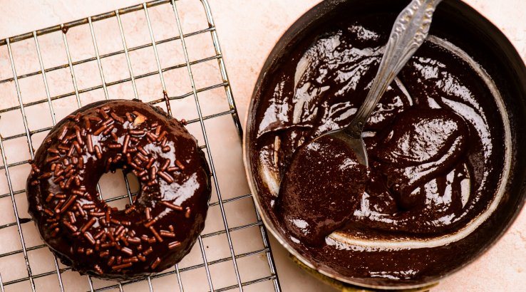 Пончики "потрійний шоколад"