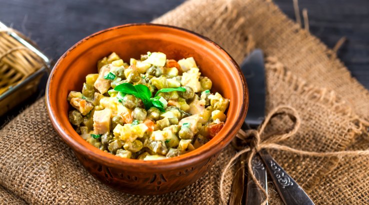 салат з язиком