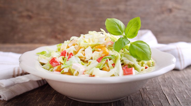 салат з пекінської капусти