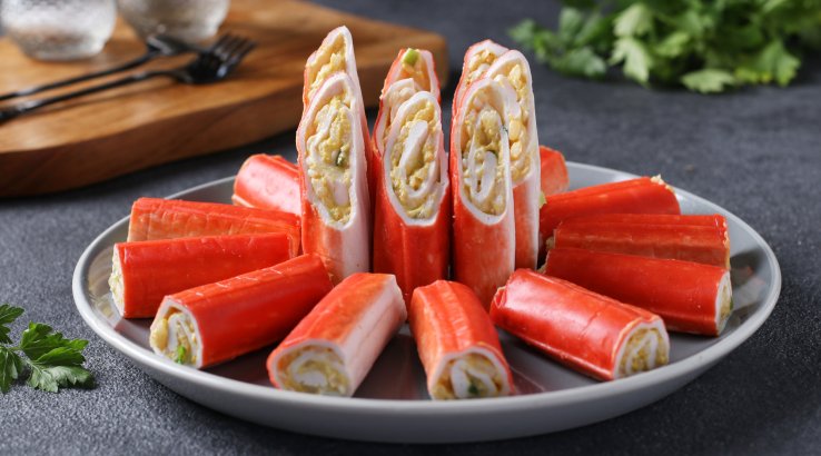 Фаршировані крабові палички