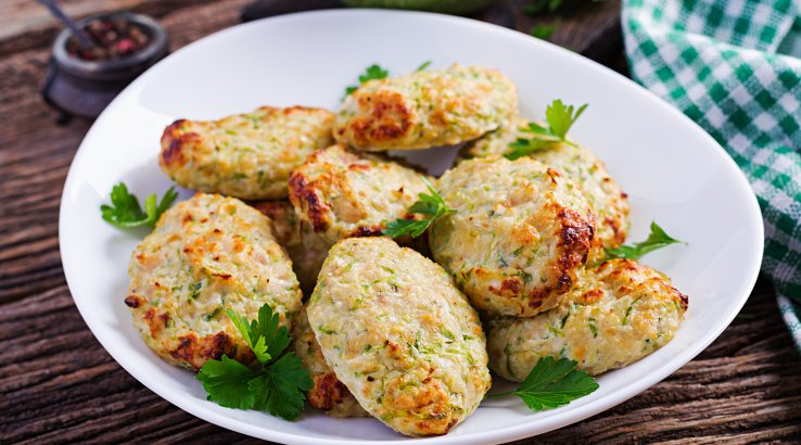 Котлети з індички зі шпинатом