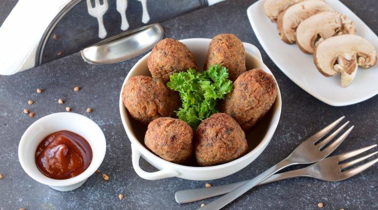 Грибні тефтелі рецепт